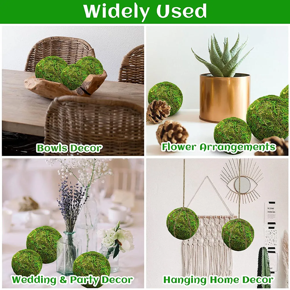 14 Pcs Flowers Simulated Moss Ball Decoration Vase Planter Foam Spheres Decorative Balls
14 Pcs Flowers Simulated Moss Ball Decoration Vase Planter Foam Spheres Decorative Balls
