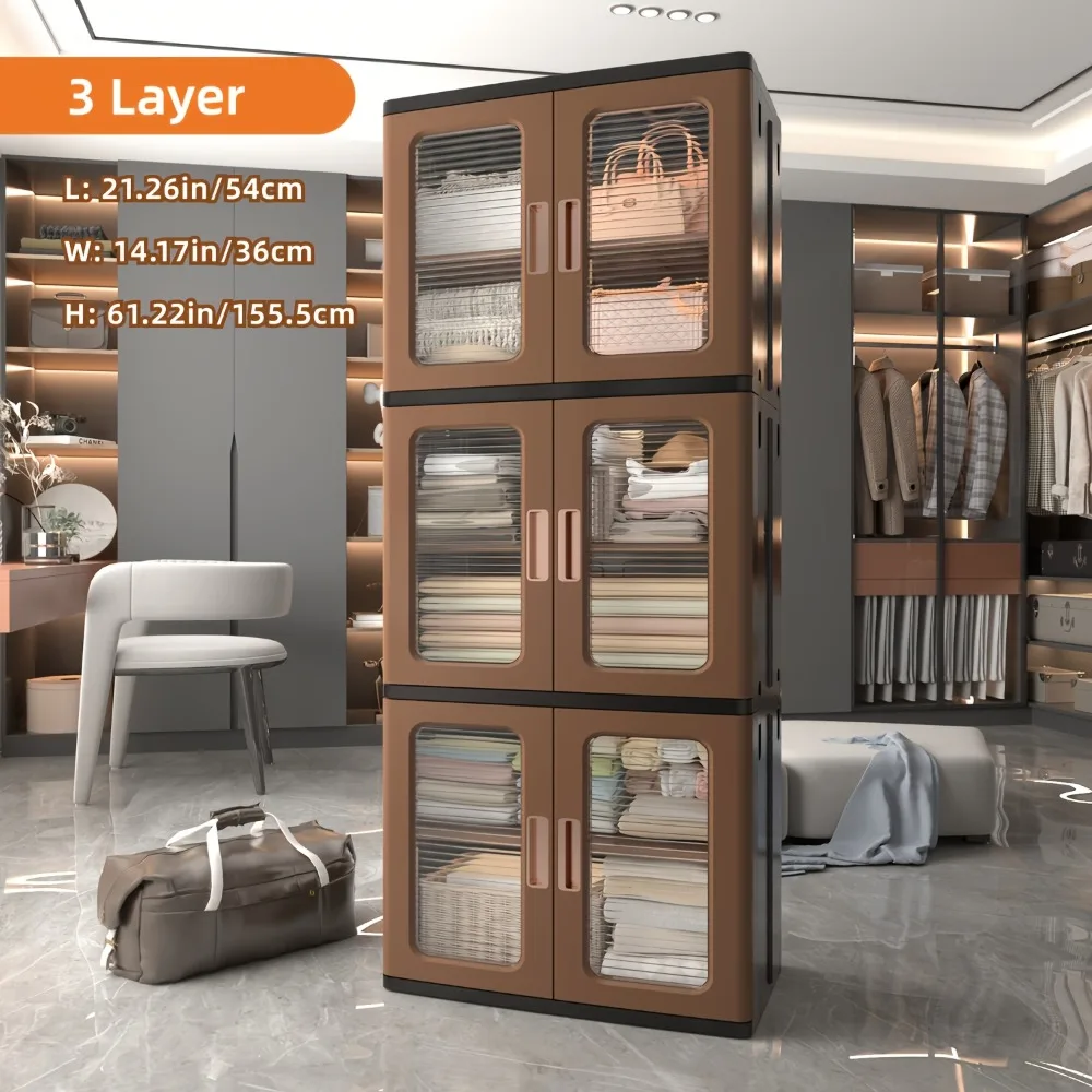 1/2/3-layer - Brown Lid Storage Box, Large Capacity Storage Box, Durable Plastic Material, Suitable for Living Room, Bedroom, Kitchen And Bathroom, Etc. Scenarios, Suitable for Daily Necessities Storage, Household Items Storage.
1/2/3-layer - Brown Lid Storage Box, Large Capacity Storage Box, Durable Plastic Material, Suitable for Living Room, Bedroom, Kitchen And Bathroom, Etc. Scenarios, Suitable for Daily Necessities Storage, Household Items Storage.