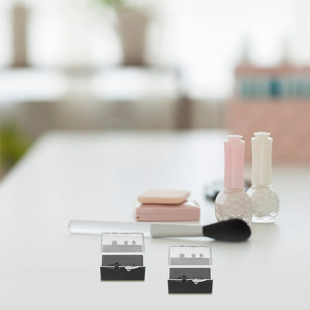 15Pcs Badge Display Box Clear Button Badge Case Portable Brooch Pin Storage Holder Jewelry Display Container Scratch Protection