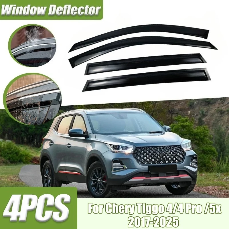 Car Window Deflectors For Chirey Chery Tiggo 4 Pro 5x Tiggo Cross 2017-2025 Weather shield Sun Rain Deflector Sun Visors
Car Window Deflectors For Chirey Chery Tiggo 4 Pro 5x Tiggo Cross 2017-2025 Weather shield Sun Rain Deflector Sun Visors