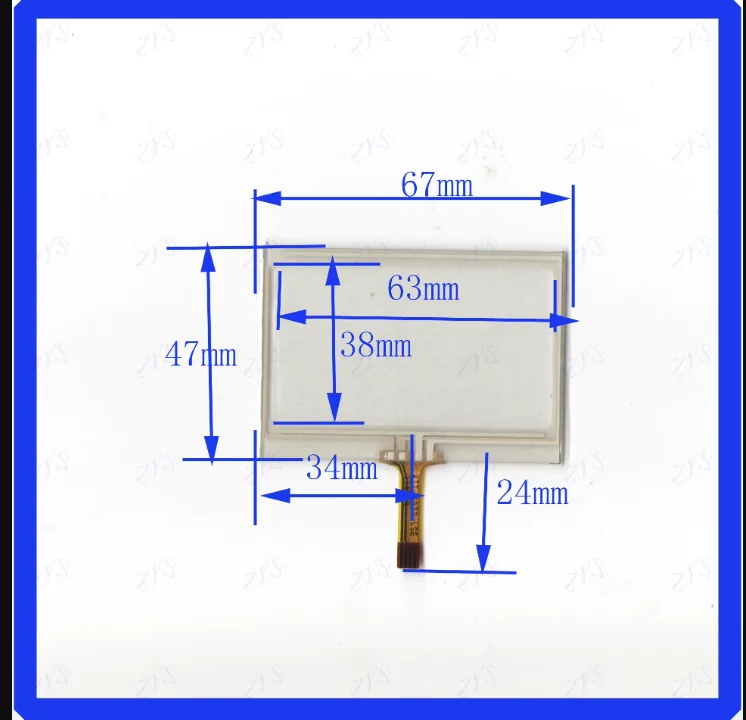 ZhiYuSun KDT-6833 67*47mm 4lines navigation resistive touch screen KDT0032 display on the outside flat screen 67*47 KDT-0032
ZhiYuSun KDT-6833 67*47mm 4lines navigation resistive touch screen KDT0032 display on the outside flat screen 67*47 KDT-0032