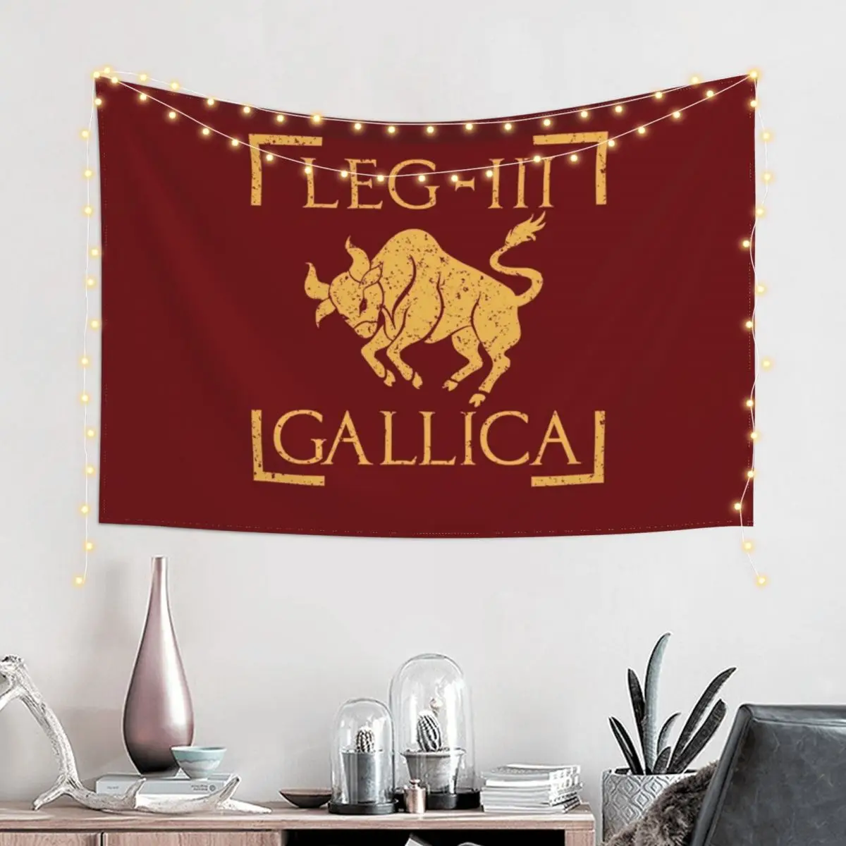 Legio III Gallica Taurus Bull Emblem Roman Legion Tapestry Room Decore Aesthetic Wall Hanging Decor Room Decor Cute Tapestry
Legio III Gallica Taurus Bull Emblem Roman Legion Tapestry Room Decore Aesthetic Wall Hanging Decor Room Decor Cute Tapestry