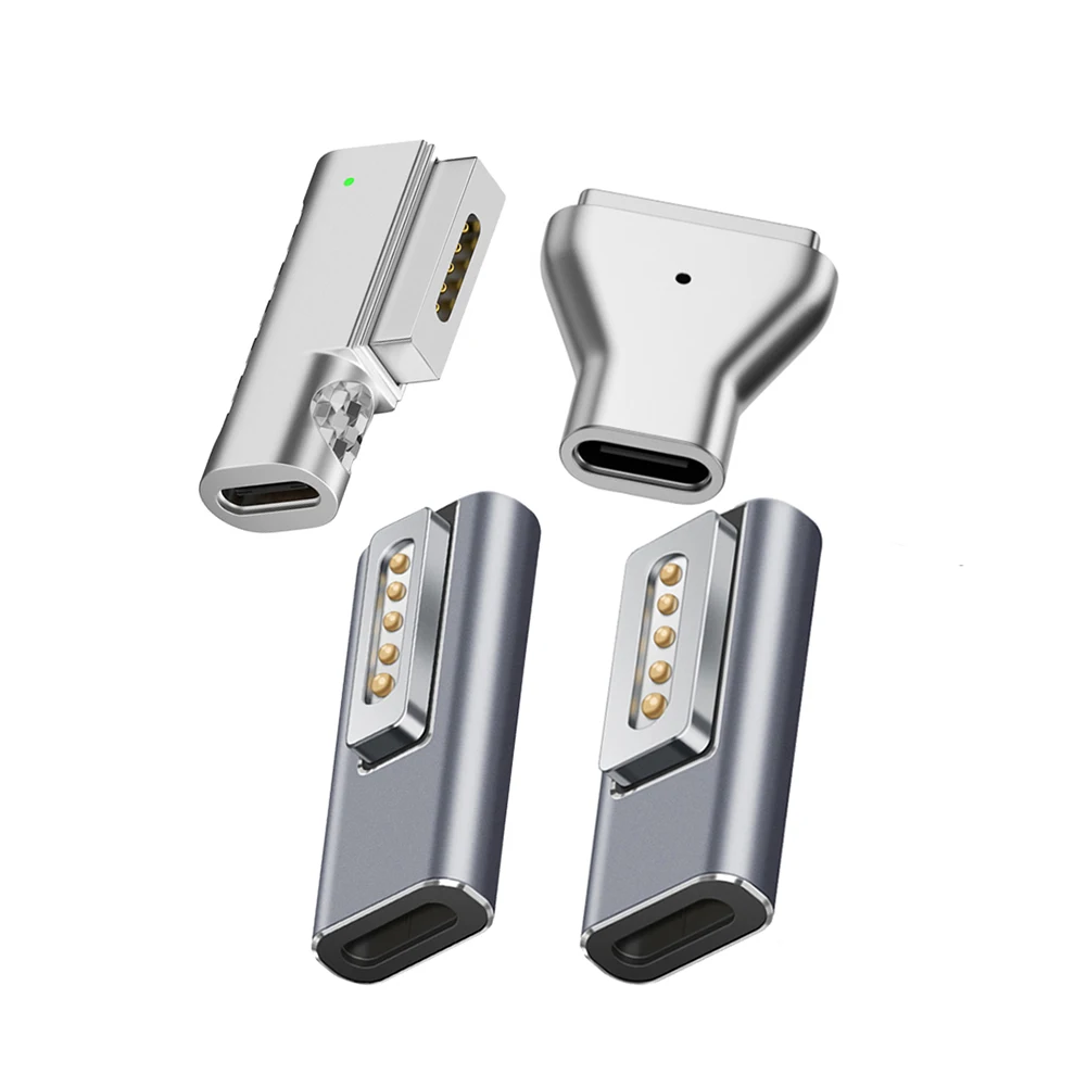 USB C to Magnetic 1/2 DC Connector Charging Adapter Type-C 100W PD Power Charger Converter Compatible with Macbook Air/Pro
USB C to Magnetic 1/2 DC Connector Charging Adapter Type-C 100W PD Power Charger Converter Compatible with Macbook Air/Pro