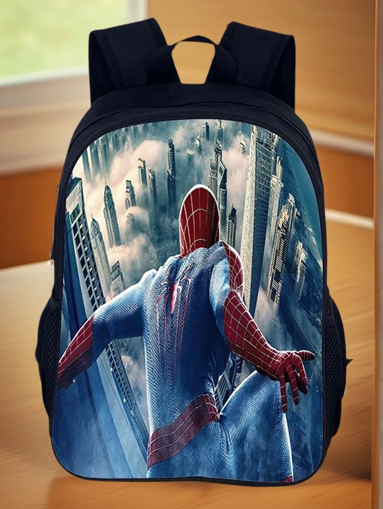 Lightweight Spider Man Schoolbag Boy Girl Casual Daypack Durable Laptop Bag-Waterproof Backpack for Kids
Lightweight Spider Man Schoolbag Boy Girl Casual Daypack Durable Laptop Bag-Waterproof Backpack for Kids