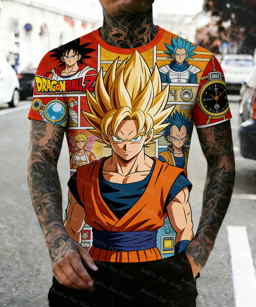 2026 Dragon Ball Z Goku 3D Print Children's T-shirt Summer Fashion Leisure Men's Clothing Tops Men's Shirts Women Y2k t-shirts
2026 Dragon Ball Z Goku 3D Print Children's T-shirt Summer Fashion Leisure Men's Clothing Tops Men's Shirts Women Y2k t-shirts