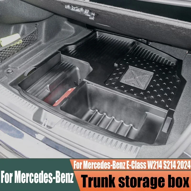 Rear trunk storage box modified car interior storage tool car interior supplies For Mercedes-Benz E-Class W214 S214 2024
Rear trunk storage box modified car interior storage tool car interior supplies For Mercedes-Benz E-Class W214 S214 2024