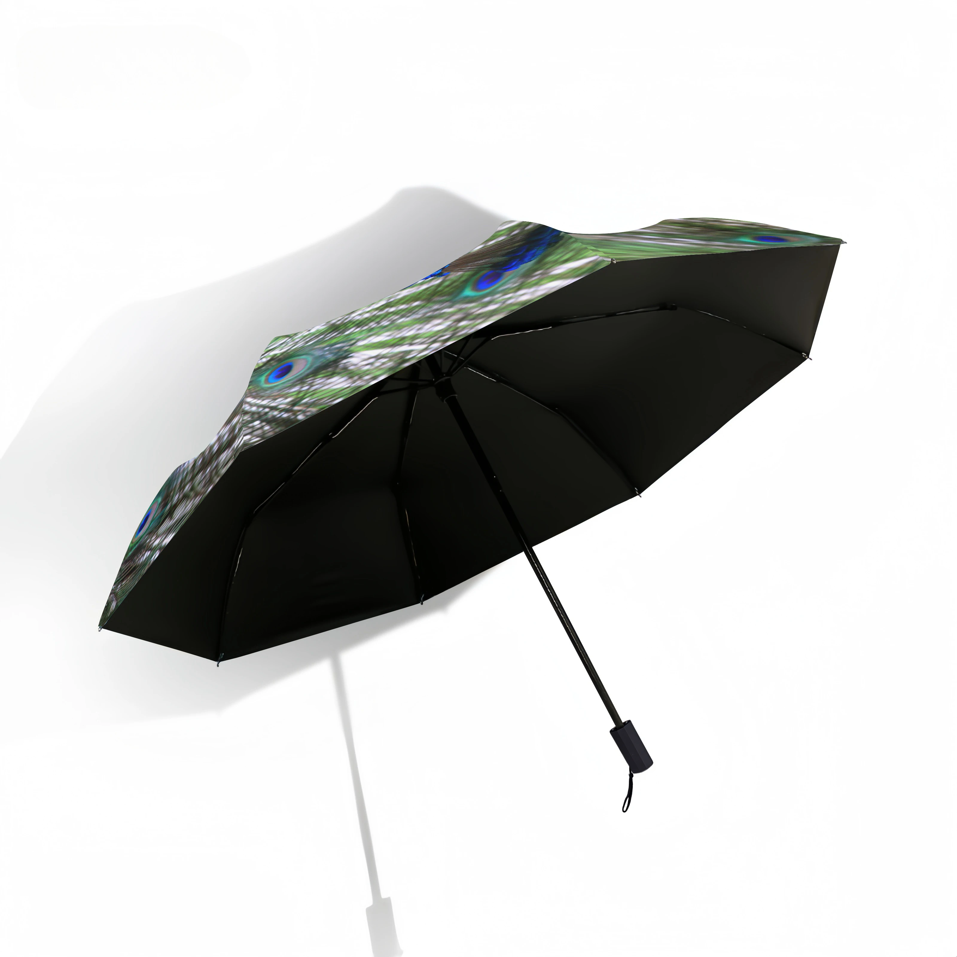 Peacock Print Folding Umbrella UPF50+ UV Protection Sun Rain Umbrella Windproof Compact Parasol for Travel Outdoor for women
Peacock Print Folding Umbrella UPF50+ UV Protection Sun Rain Umbrella Windproof Compact Parasol for Travel Outdoor for women