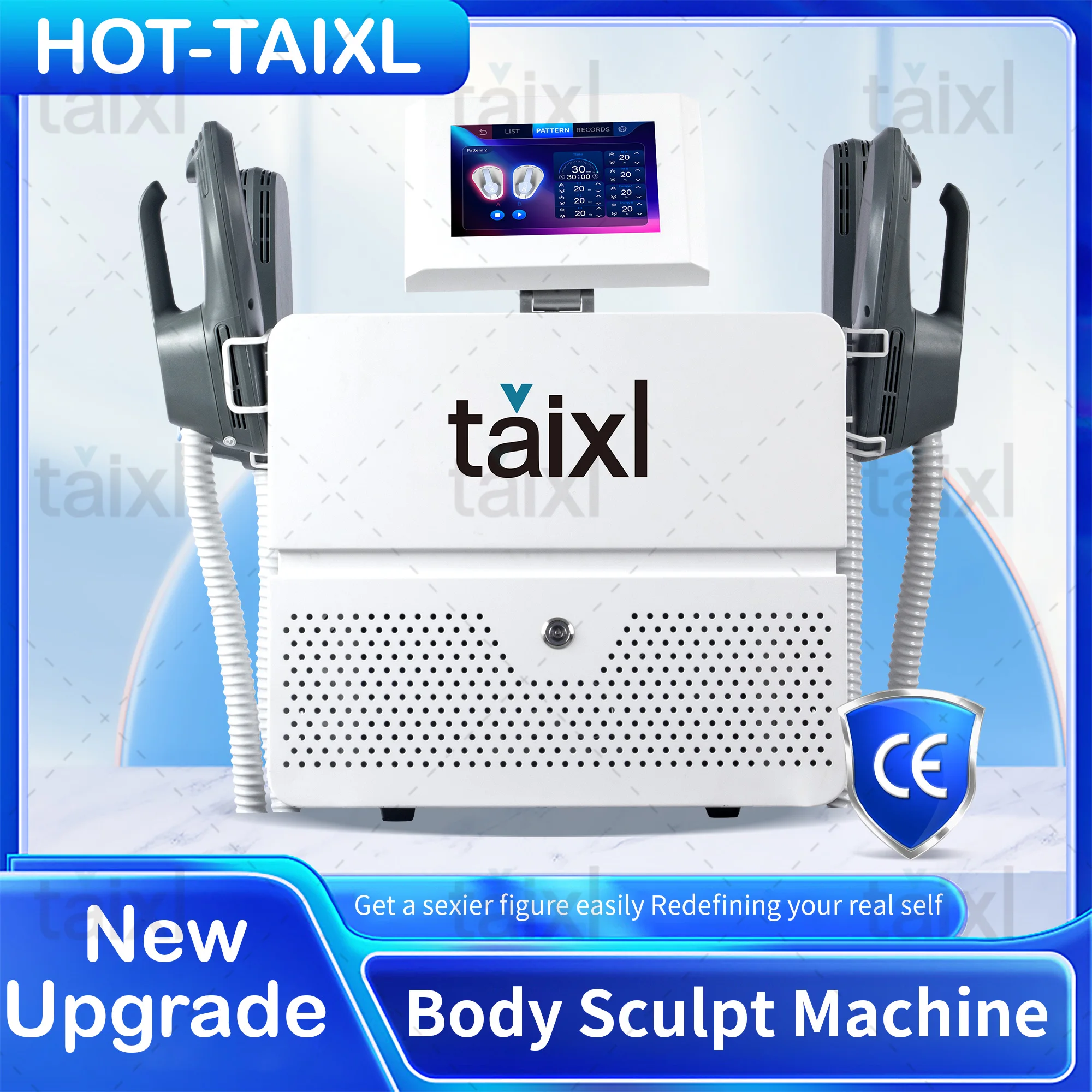 6500W RF Body Sculpting Machine TAIXL Sculpt Weight Loss Massager 15Tesla Electromagnetic Fat Slimming Muscle Stimulation Device
6500W RF Body Sculpting Machine TAIXL Sculpt Weight Loss Massager 15Tesla Electromagnetic Fat Slimming Muscle Stimulation Device