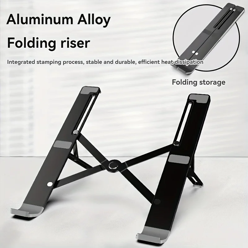 Laptop Stand For Macbook Folding Adjustable Aluminum Computer Pc Tablet Stand Notebook Tablelaptop Holder Heat Dissipation
Laptop Stand For Macbook Folding Adjustable Aluminum Computer Pc Tablet Stand Notebook Tablelaptop Holder Heat Dissipation