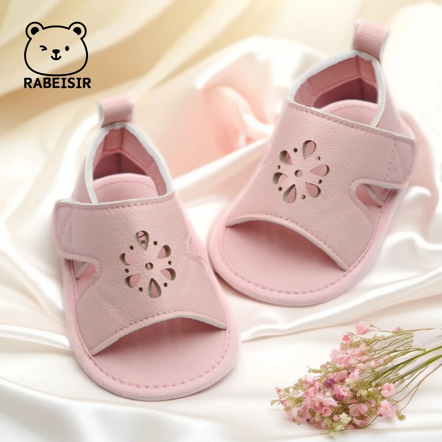 Female Baby Sandals 0-18 Months Baby Walking Shoes Breathable, Non Slip, Sweet and Versatile Sandals
Female Baby Sandals 0-18 Months Baby Walking Shoes Breathable, Non Slip, Sweet and Versatile Sandals