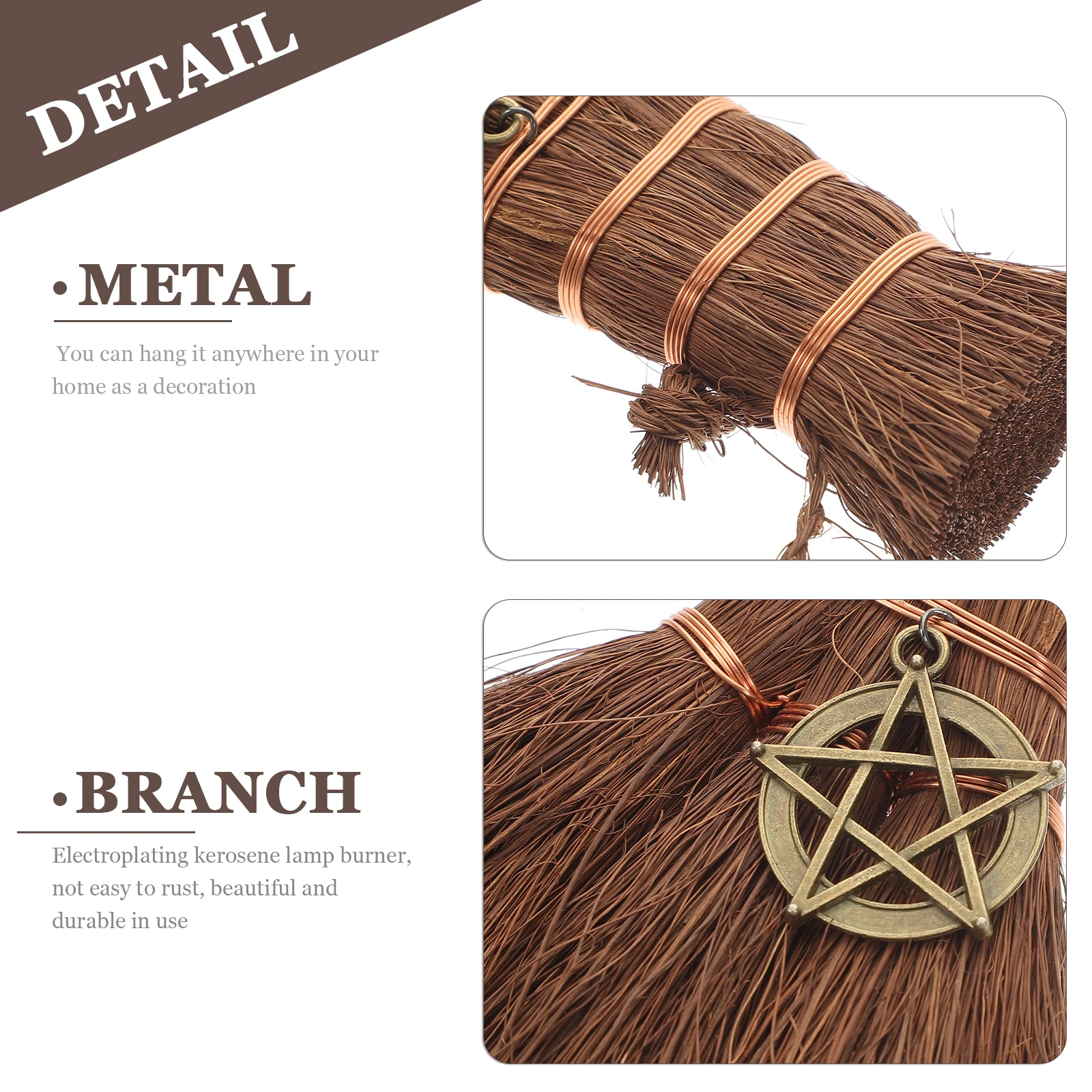1 Pcs Exquisite Witch Broom Hanging Charm Car Pendant Retro Decor DIY Craft Ornament
1 Pcs Exquisite Witch Broom Hanging Charm Car Pendant Retro Decor DIY Craft Ornament