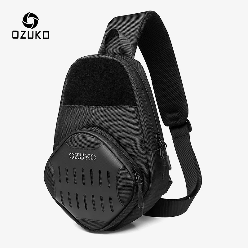Модная нагрудная сумка OZUKO для мужчин, тактический уличный мессенджер на плечо, водонепроницаемый, с USB-зарядкой, кросс-боди для подростков
Модная нагрудная сумка OZUKO для мужчин, тактический уличный мессенджер на плечо, водонепроницаемый, с USB-зарядкой, кросс-боди для подростков