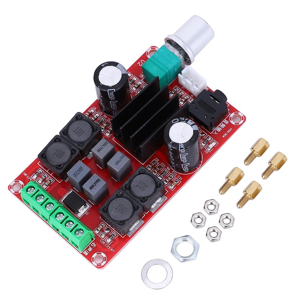 AMP Board Digital Amplifier Board Audio Accessory High-End 2 x 50W Dual Sound-Channel Stereo TPA3116D2 Digital Amplifier Board
AMP Board Digital Amplifier Board Audio Accessory High-End 2 x 50W Dual Sound-Channel Stereo TPA3116D2 Digital Amplifier Board