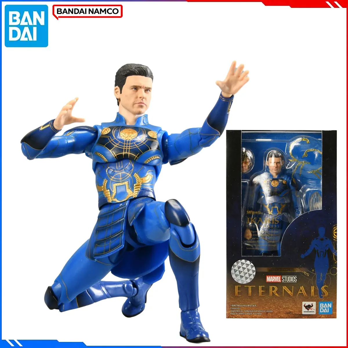 Подлинная Bandai, оригинальная фигурка Eternals, наборы моделей S.H.Figuarts 1/12, аниме-фигурки Eternals Ikaris, экшн-модель, игрушки в подарок
Подлинная Bandai, оригинальная фигурка Eternals, наборы моделей S.H.Figuarts 1/12, аниме-фигурки Eternals Ikaris, экшн-модель, игрушки в подарок