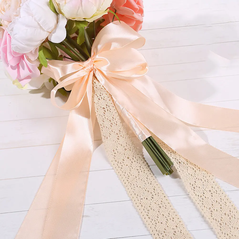 Premium Pink Rose Wedding Bouquet Artificial Silk Floral Bridal Bouquet for Bride Bridesmaid Wedding Photo Prop Party Decor
Premium Pink Rose Wedding Bouquet Artificial Silk Floral Bridal Bouquet for Bride Bridesmaid Wedding Photo Prop Party Decor