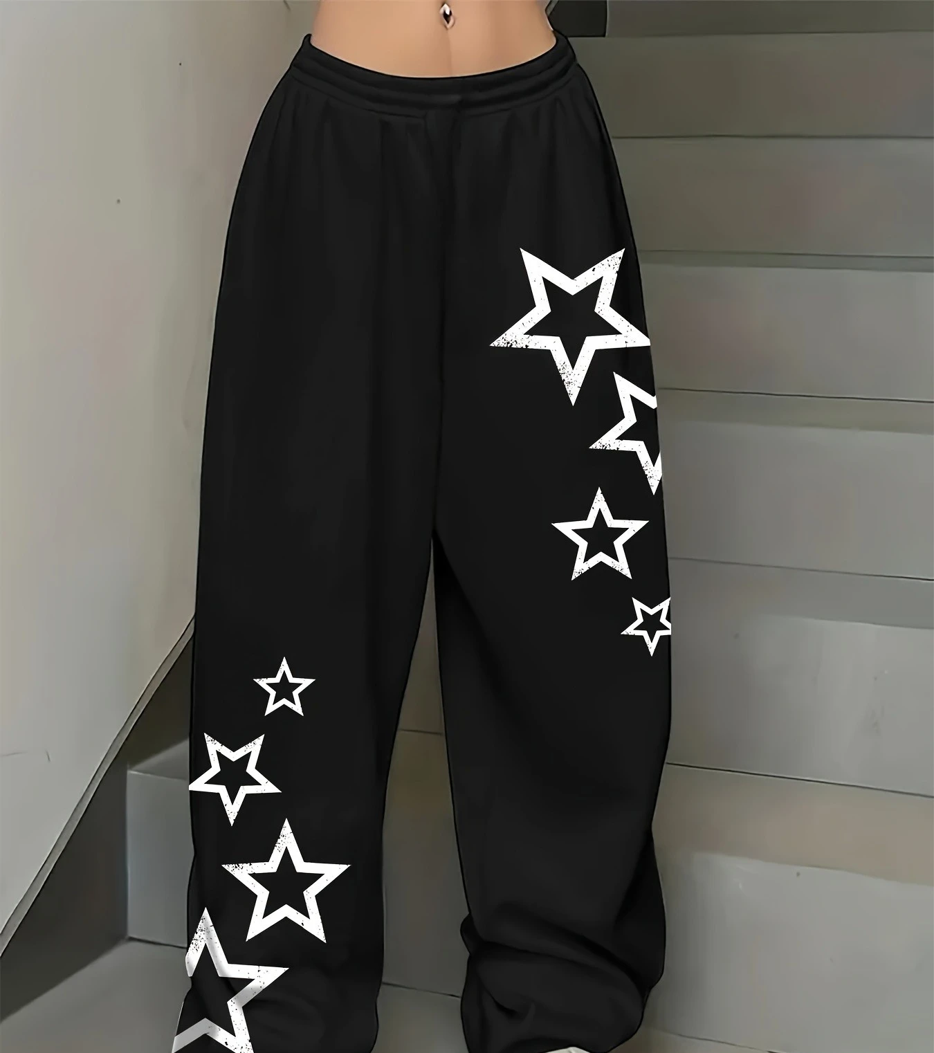 Summer Fashion New Gothic Punk Star Style Men's Casual Sports Casual Straight Leg Pants New Streetwear Men's Loose Pants
Summer Fashion New Gothic Punk Star Style Men's Casual Sports Casual Straight Leg Pants New Streetwear Men's Loose Pants