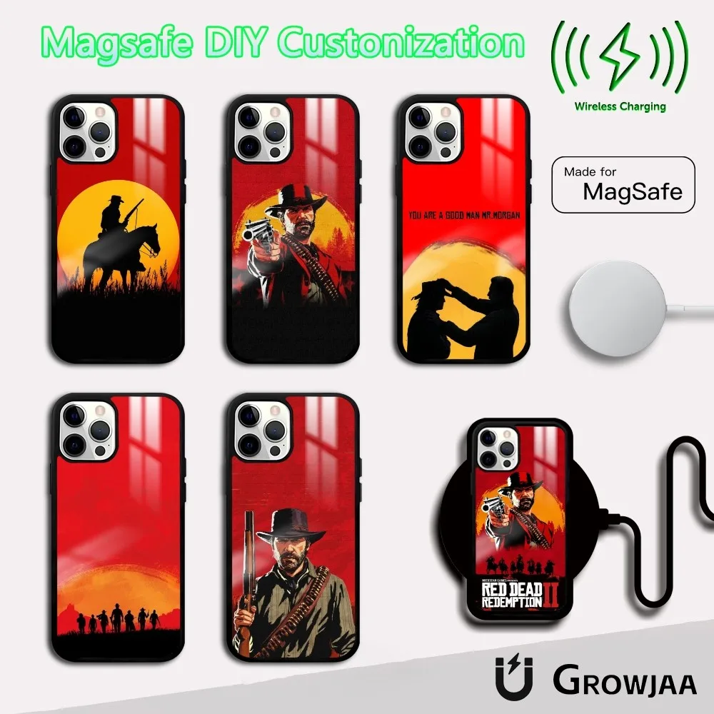 Red Dead Game R-Redemption Phone Case For iPhone 16 15 14 13 12 11 Pro Max Plus Mini Magsafe Mirror Wireless Magnetic Cover
Red Dead Game R-Redemption Phone Case For iPhone 16 15 14 13 12 11 Pro Max Plus Mini Magsafe Mirror Wireless Magnetic Cover