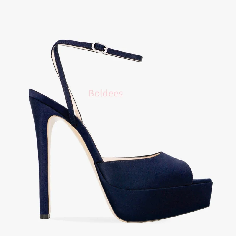 Platform Peep Toe Slingback Sandals Sexy Pointed Toe Thin Heel Buckle Strap New Arrivals Fashion Women Modern Shoes
Platform Peep Toe Slingback Sandals Sexy Pointed Toe Thin Heel Buckle Strap New Arrivals Fashion Women Modern Shoes