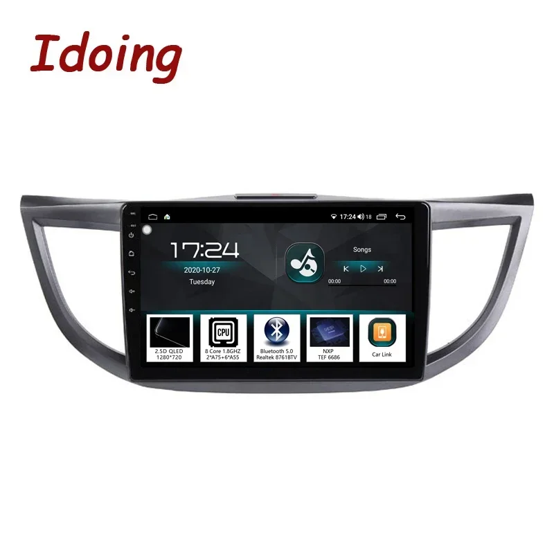 Idoing 10,2 "4G + 64G автомобильный интеллектуальный Android авторадиоплеер для Honda CRV CR-V 4 RM RE 2011-2018 GPS-навигация Glonass головное устройство
Idoing 10,2 "4G + 64G автомобильный интеллектуальный Android авторадиоплеер для Honda CRV CR-V 4 RM RE 2011-2018 GPS-навигация Glonass головное устройство