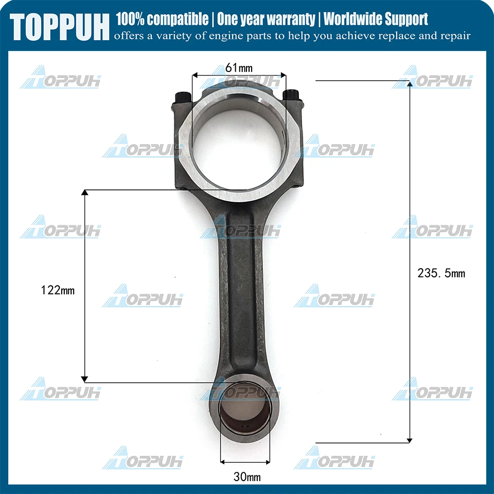 For Cummins Engine 1pc New B3.3 Connecting Rod
For Cummins Engine 1pc New B3.3 Connecting Rod