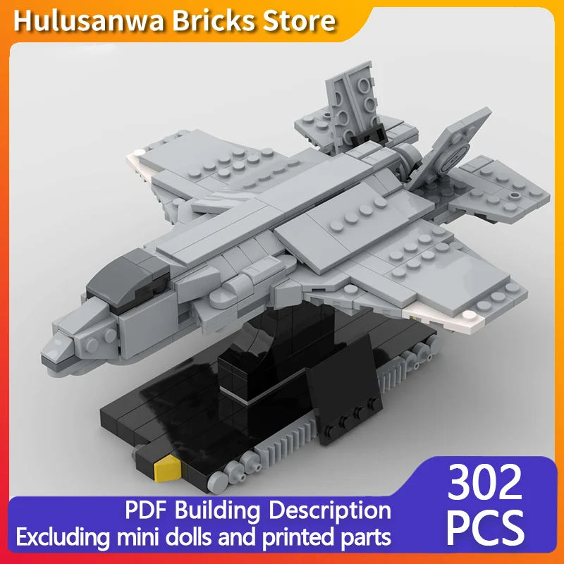 F-35 Multi-Purpose Fighter Model MOC Building Bricks War Equipment Modular Technology Gifts Holiday Assemble Children Toys Suit
F-35 Multi-Purpose Fighter Model MOC Building Bricks War Equipment Modular Technology Gifts Holiday Assemble Children Toys Suit