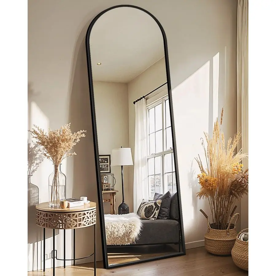 Arched Mirror Full Length,Standing Mirror Full Body,Large Floor with Stand for Wall Entryway Door Bedroom Bathroom Living Room
Arched Mirror Full Length,Standing Mirror Full Body,Large Floor with Stand for Wall Entryway Door Bedroom Bathroom Living Room