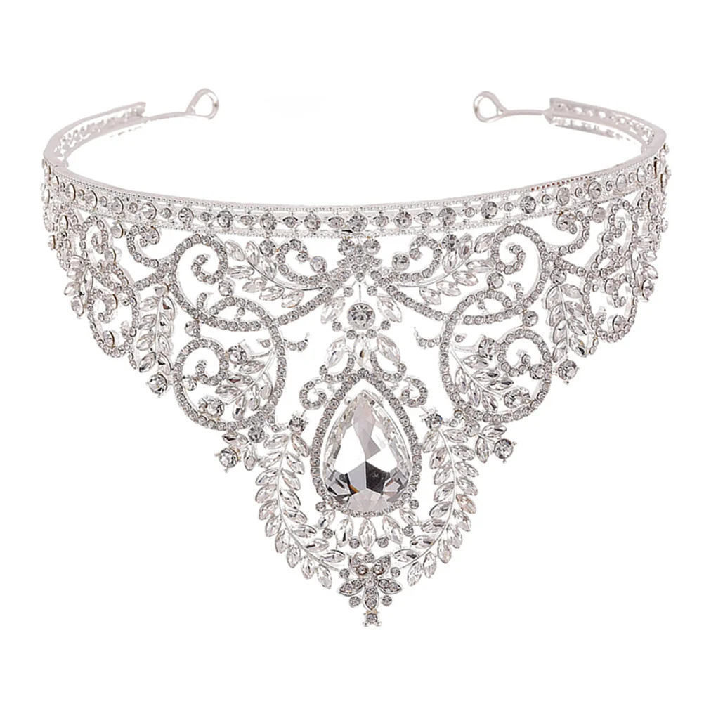 Vintage Crown Bridal Wedding Tiaras for Bride Headband European Style Headpiece Crowns Birthday
Vintage Crown Bridal Wedding Tiaras for Bride Headband European Style Headpiece Crowns Birthday