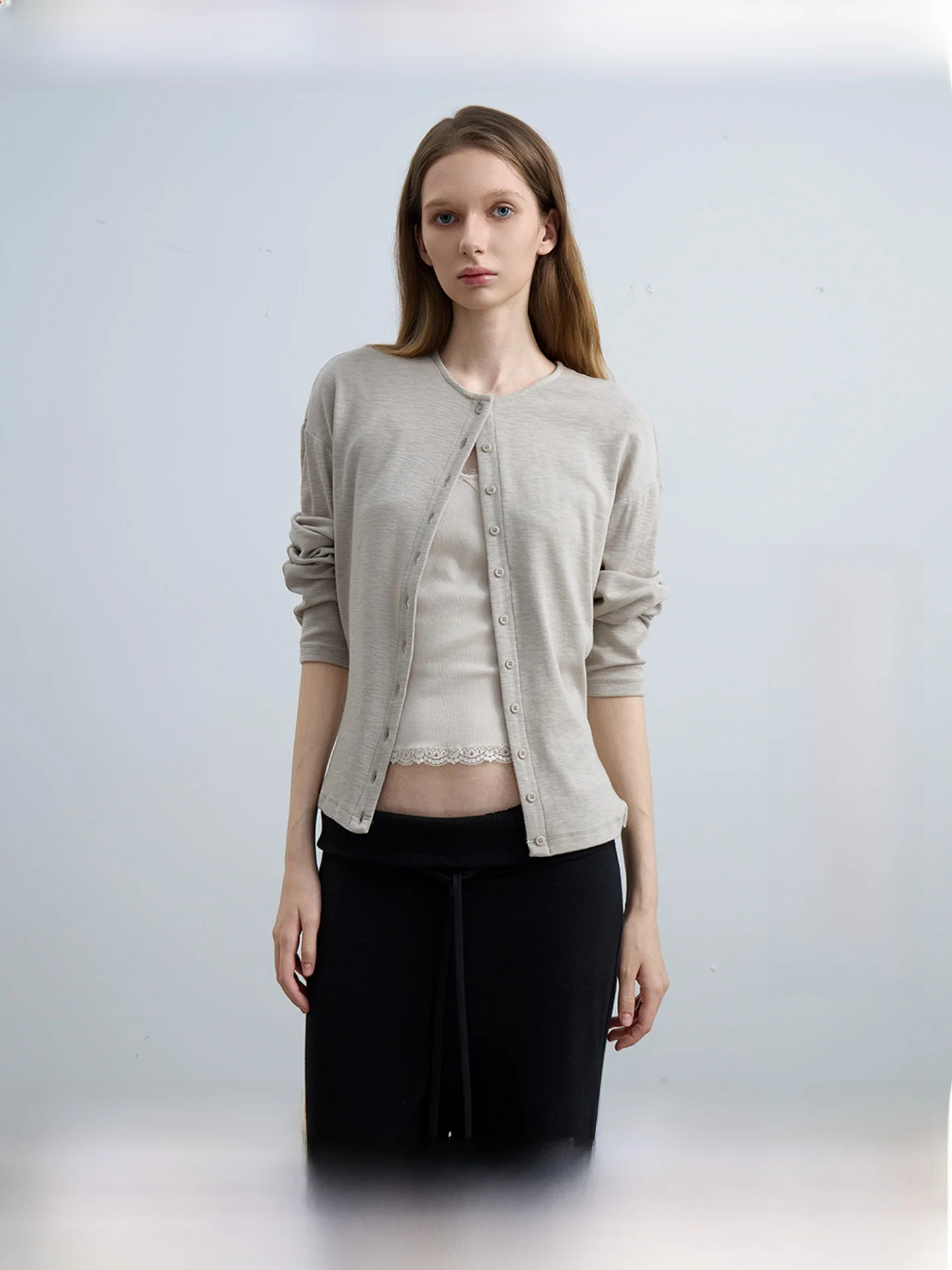 SukiBySuki Soft Cotton Oversized Basic Color Button up Open Cardigan Women's Long Sleeve round Neck Loose Fit Knitted S...
SukiBySuki Soft Cotton Oversized Basic Color Button up Open Cardigan Women's Long Sleeve round Neck Loose Fit Knitted S...