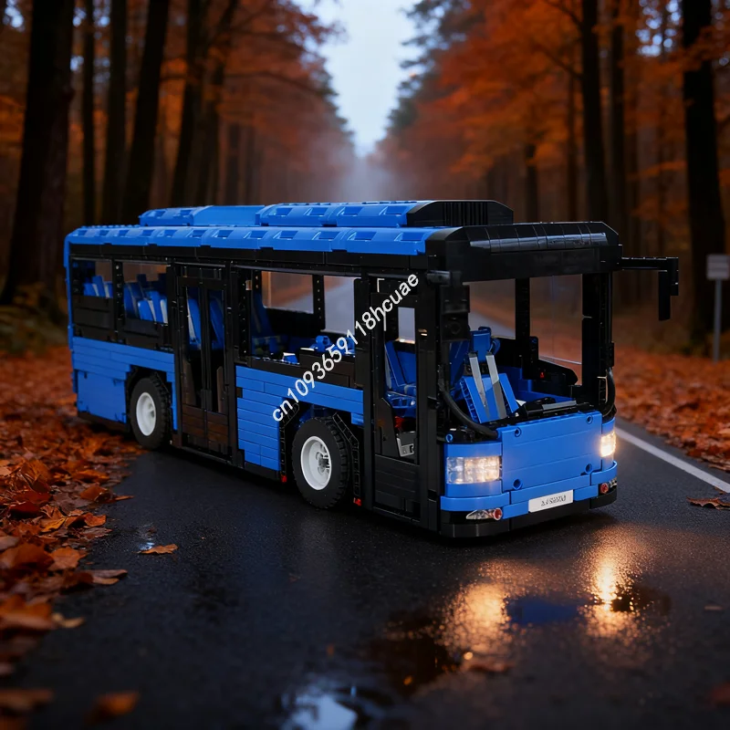 2673 шт. MOC моторизованный автобус, техническая модель, строительные блоки, игрушка, сборка, креативный рождественский подарок, идея, образовательный кирпич, день рождения
2673 шт. MOC моторизованный автобус, техническая модель, строительные блоки, игрушка, сборка, креативный рождественский подарок, идея, образовательный кирпич, день рождения