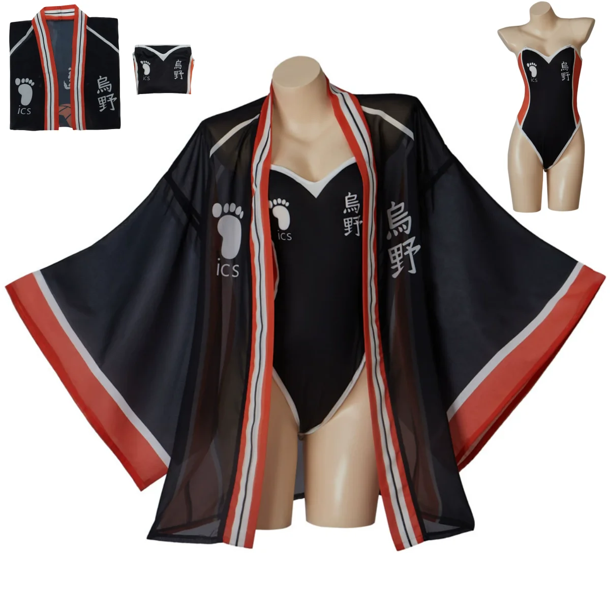 Anime Haikyuu!! Hinata Shoyo Cosplay Costume Doujin Summer Jumpsuits Swimsuit Coat Adult Woman Sexy Beach Party Bikini Suit
Anime Haikyuu!! Hinata Shoyo Cosplay Costume Doujin Summer Jumpsuits Swimsuit Coat Adult Woman Sexy Beach Party Bikini Suit