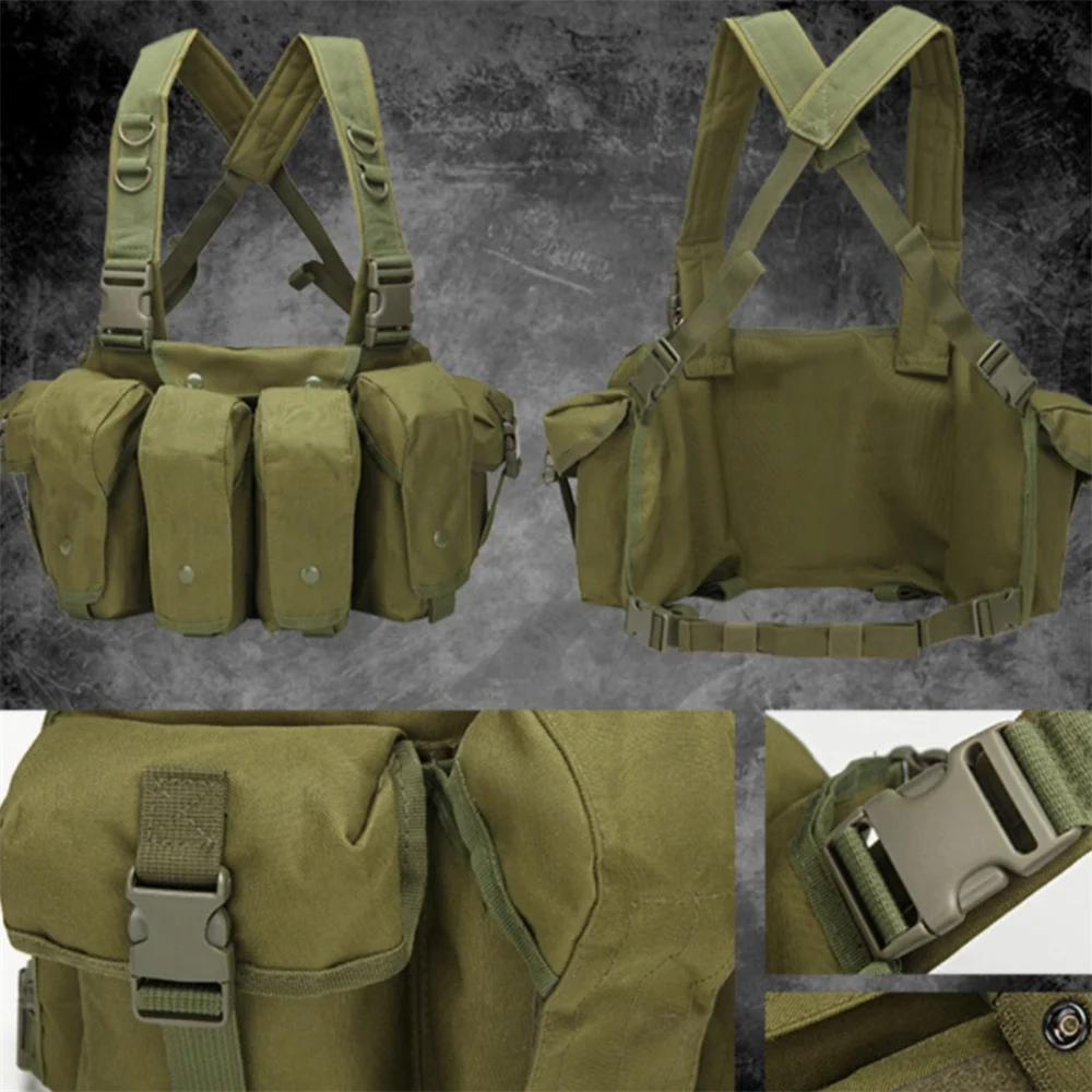 Belly Pocket Secure Carrier Pouch Outdoor Vest Quick Release Chest Vest For Paintball Airsoft Training
Belly Pocket Secure Carrier Pouch Outdoor Vest Quick Release Chest Vest For Paintball Airsoft Training