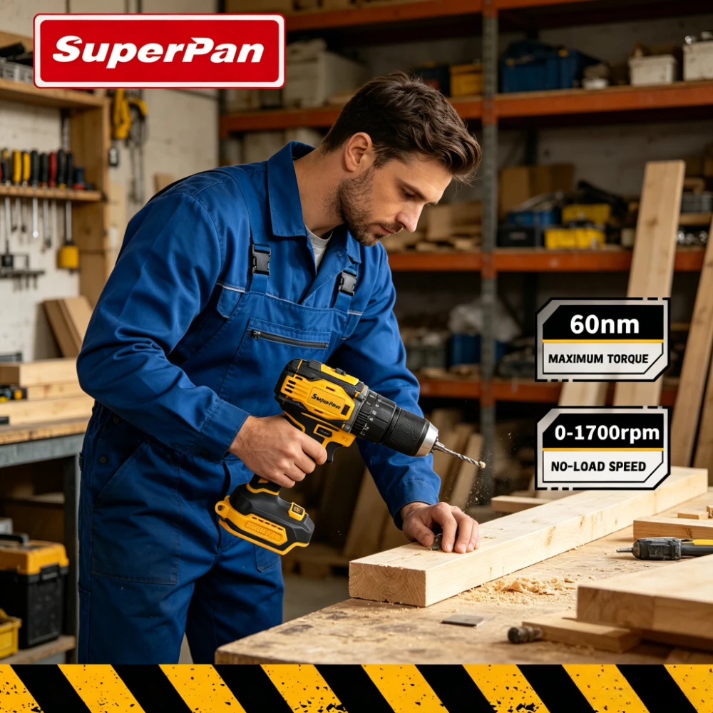 Rechargeable brushless lithium drill 20V platform 0-1700RPM household maintenance and decoration drilling tool (bare machine)
Rechargeable brushless lithium drill 20V platform 0-1700RPM household maintenance and decoration drilling tool (bare machine)