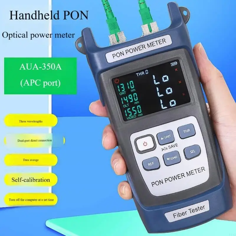 Professional PON Light Power Meter Real Time Online Monitoring Accurate Detection Multiple Wavelengths F19E
Professional PON Light Power Meter Real Time Online Monitoring Accurate Detection Multiple Wavelengths F19E