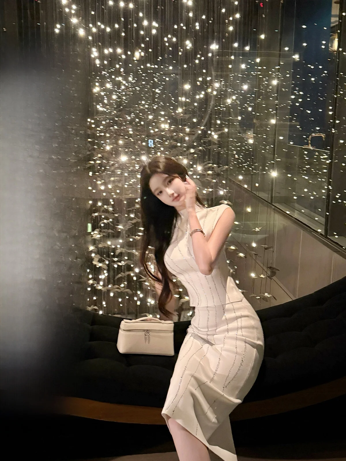Hotdog Spicy【Elegant Moonlight】Sleeveless Curved Texture Half Skirt Set with Rear Slit Fashionable Spring Summer Women's Ense...
Hotdog Spicy【Elegant Moonlight】Sleeveless Curved Texture Half Skirt Set with Rear Slit Fashionable Spring Summer Women's Ense...