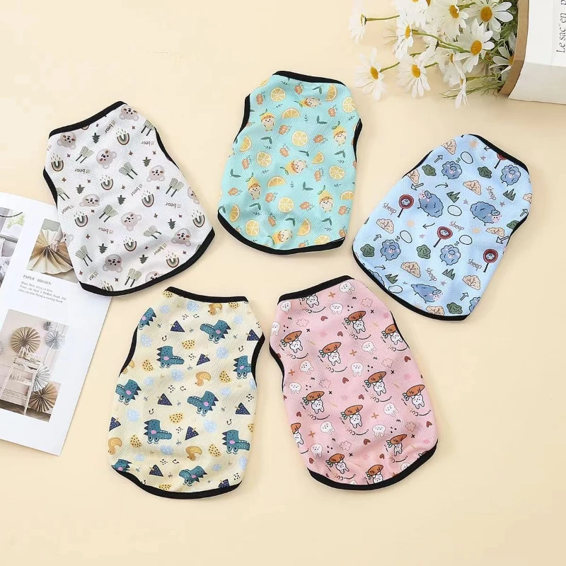 Dog Spring/Summer Tank Top Sports Style Teddy Bear Small Puppy Pet Cat Summer Thin Sunscreen Clothes Cooling Vest for Dog
Dog Spring/Summer Tank Top Sports Style Teddy Bear Small Puppy Pet Cat Summer Thin Sunscreen Clothes Cooling Vest for Dog