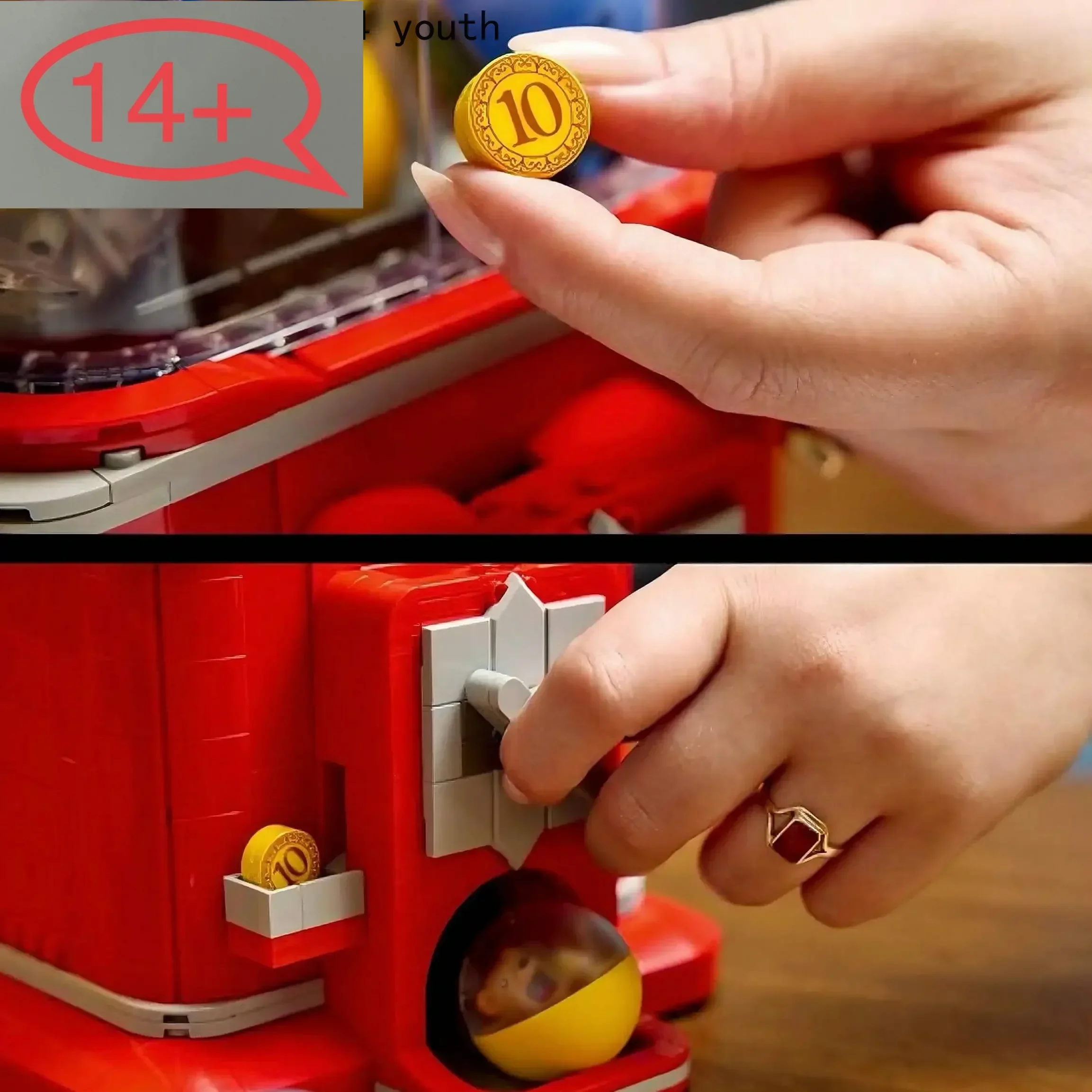 3D MOC 21358, креативный торговый автомат, набор монетных игровых игрушек, подарки на Рождество и день рождения
3D MOC 21358, креативный торговый автомат, набор монетных игровых игрушек, подарки на Рождество и день рождения