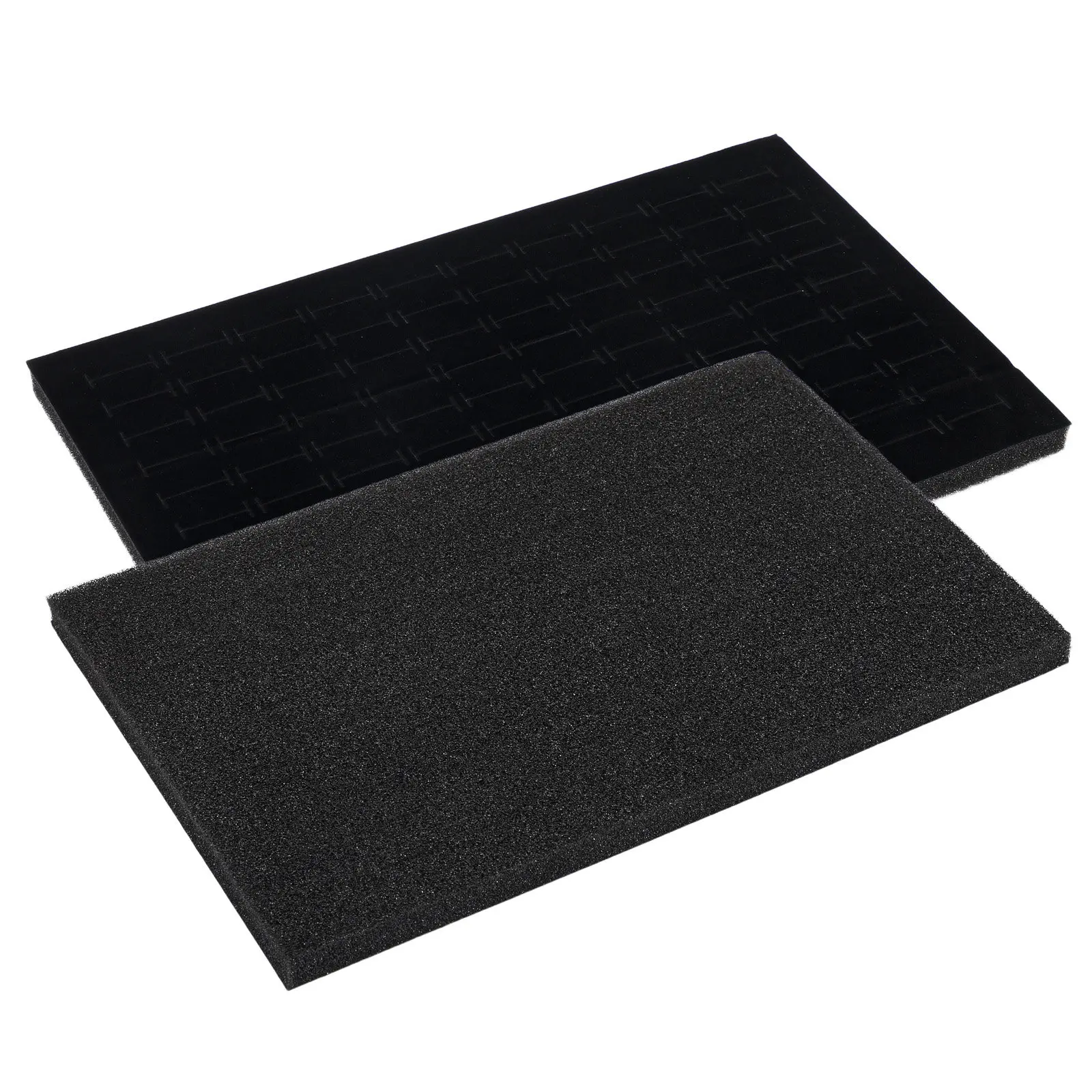 Foam Jewelry Insert Mat Black Sponge Pad for Drawer Box Case Display Ring Earring Bracelet Storage Holder Organizer Supplies
Foam Jewelry Insert Mat Black Sponge Pad for Drawer Box Case Display Ring Earring Bracelet Storage Holder Organizer Supplies