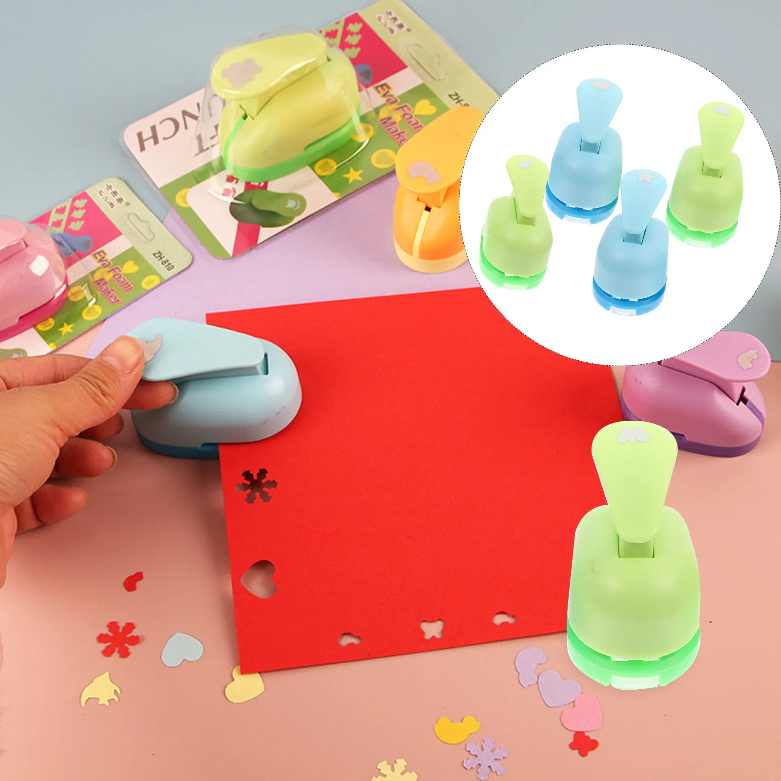 4Pcs Premium Plastic Paper Punch Set for Crafting Scrapbooking Card Making DIY Gift Tags Envelopes Memory Books Art
4Pcs Premium Plastic Paper Punch Set for Crafting Scrapbooking Card Making DIY Gift Tags Envelopes Memory Books Art