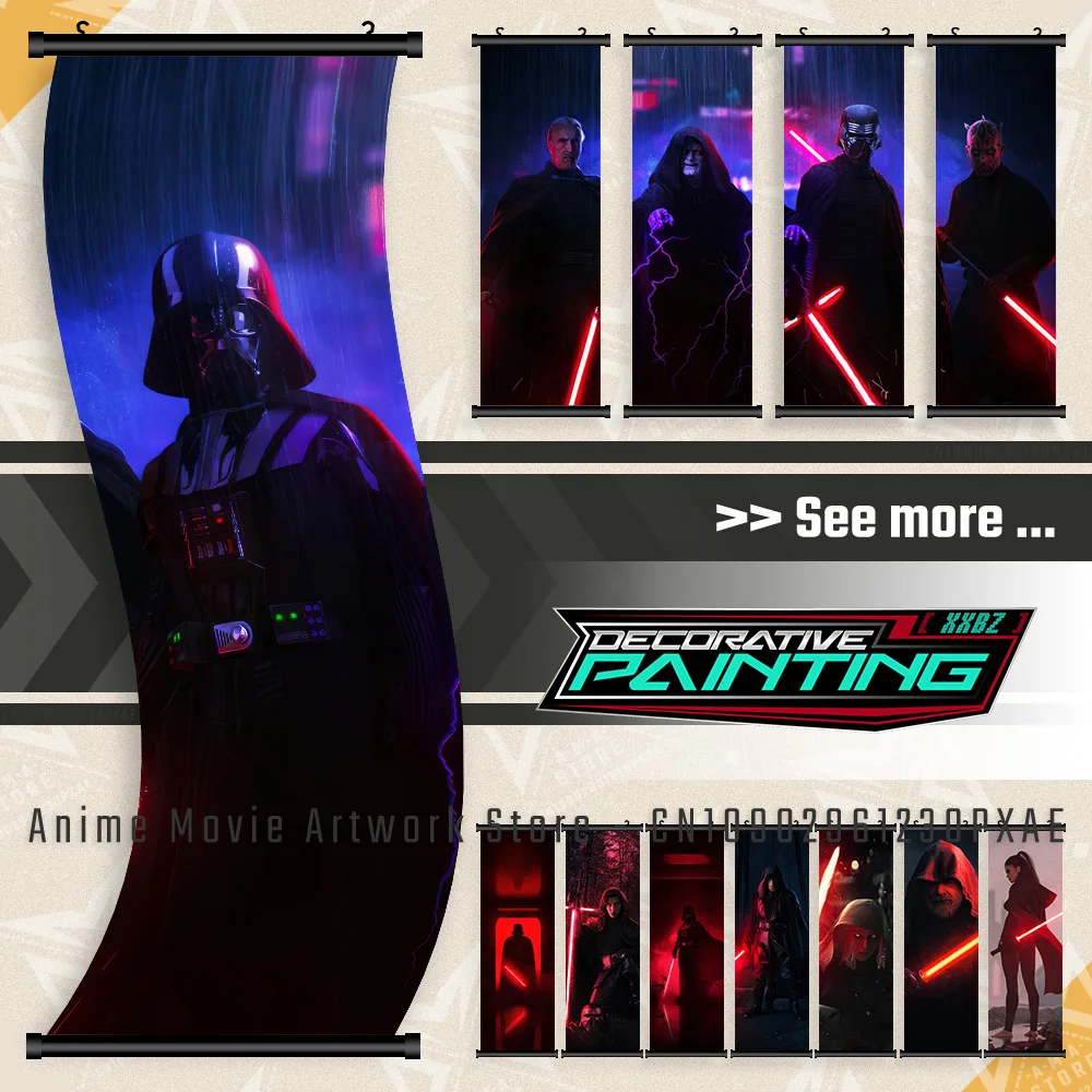 Star Wars: The Mandalorian Canvas Print Scrolls Picture Wall Artwork Hanging Painting Movie Figures Mando Poster Home Decoration
Star Wars: The Mandalorian Canvas Print Scrolls Picture Wall Artwork Hanging Painting Movie Figures Mando Poster Home Decoration