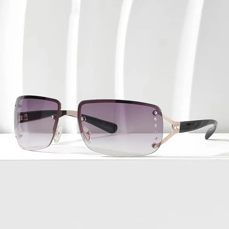 New Y2K Borderless Square Sunglasses Women Brand Designer Fashion Sun Glasses Classic Men's Vintage Eyewear UV400 Oculos De Sol
New Y2K Borderless Square Sunglasses Women Brand Designer Fashion Sun Glasses Classic Men's Vintage Eyewear UV400 Oculos De Sol