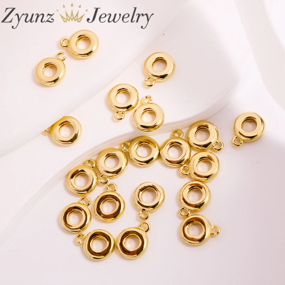 50PCS, Gold Color Round Dangle Charms Pendant Bead fit Bracelet Necklace DIY Jewelry Making Accessories
50PCS, Gold Color Round Dangle Charms Pendant Bead fit Bracelet Necklace DIY Jewelry Making Accessories