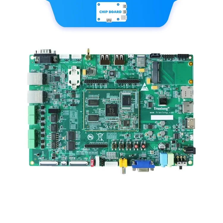 Tronlong T3 Industrial Board - Allwinner Quad-Core ARM A7 1.2GHz, Linux/SylixOS, Through-Hole Pads
Tronlong T3 Industrial Board - Allwinner Quad-Core ARM A7 1.2GHz, Linux/SylixOS, Through-Hole Pads