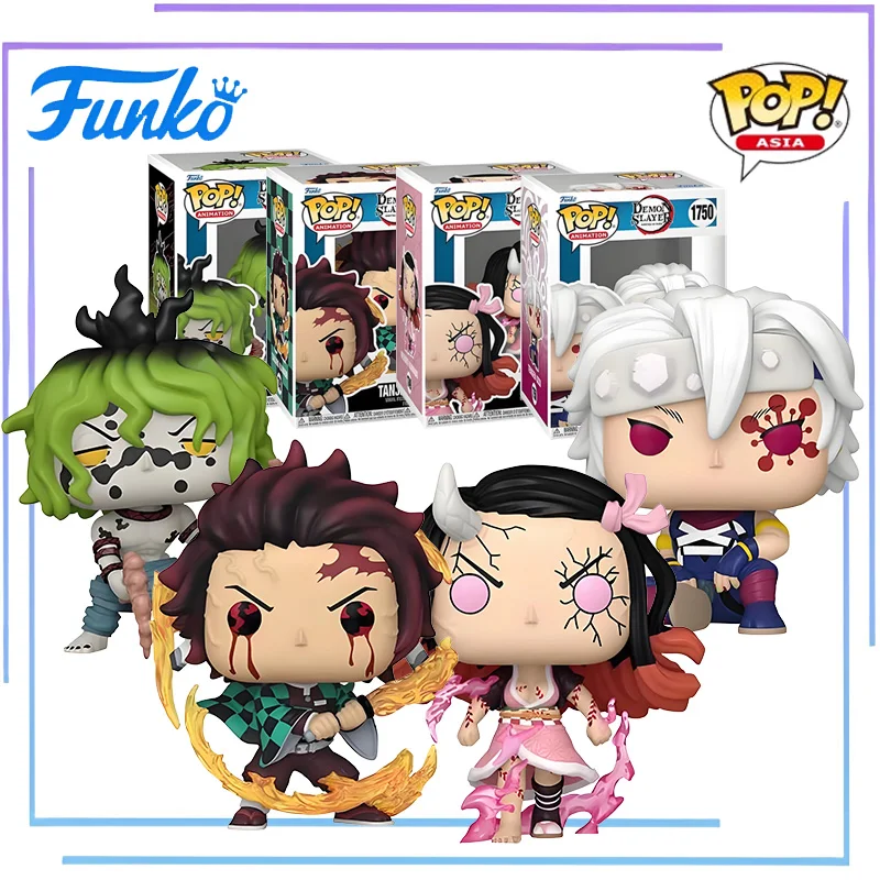 Genuine Edition FUNKO POP《Demon Slayer》Tanjiro Kamado Nezuko Kamado Anime Figure Decoration Ornament ModelToys Collectible Model
Genuine Edition FUNKO POP《Demon Slayer》Tanjiro Kamado Nezuko Kamado Anime Figure Decoration Ornament ModelToys Collectible Model