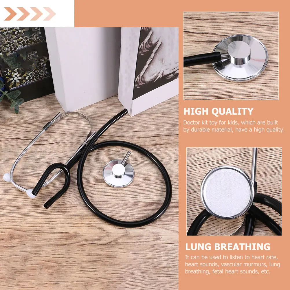 2Pcs Premium Stethoscope for Students and Kids Learning Tool Portable Auscultation Device for Heart Lung Vascular Fetal
2Pcs Premium Stethoscope for Students and Kids Learning Tool Portable Auscultation Device for Heart Lung Vascular Fetal