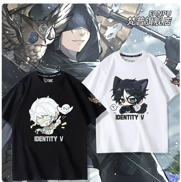 Anime Identity Ⅴ Eli Clark Round Neck Short Sleeve T-shirt Summer Cosplay Costume Casual Student Loose Tops New FP
Anime Identity Ⅴ Eli Clark Round Neck Short Sleeve T-shirt Summer Cosplay Costume Casual Student Loose Tops New FP