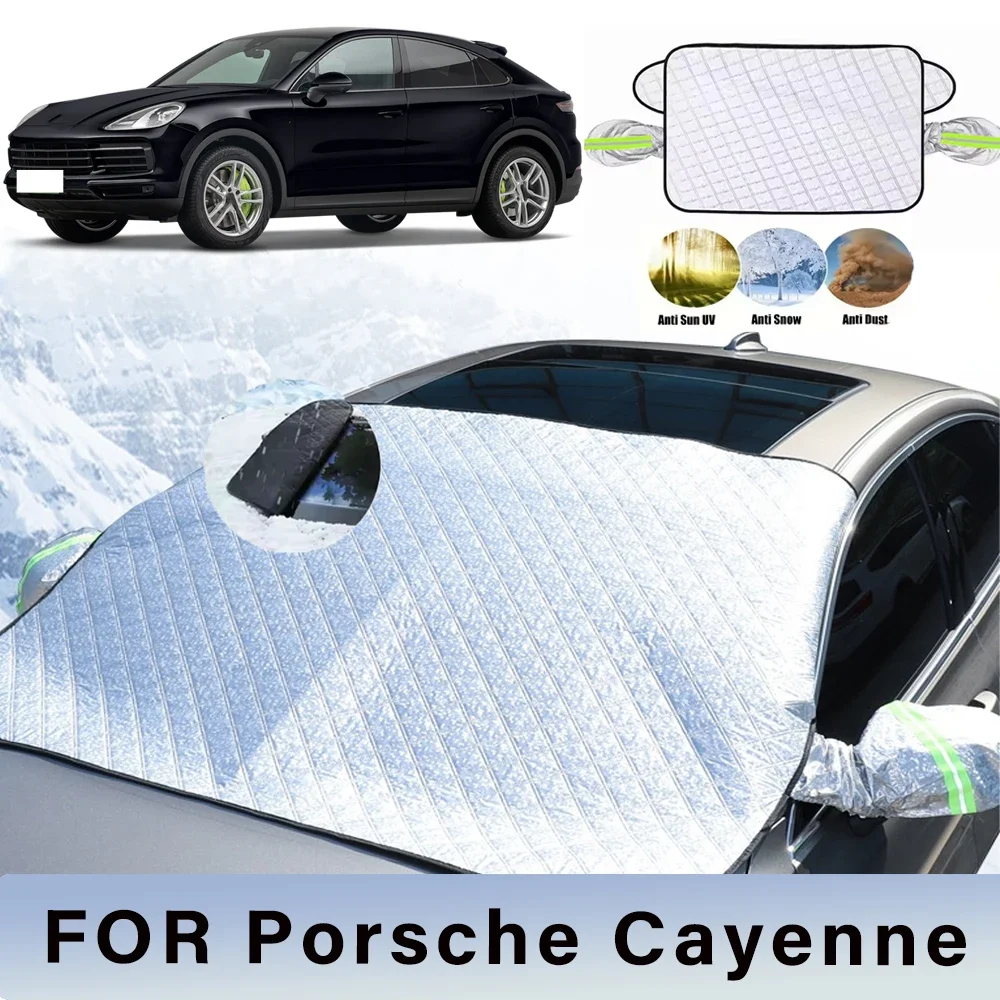 Thickened Car Now Sunshade Windshield Cover With 5/9 Magnets UV Protection Anti Snow Sunlight For Porsche Cayenne Coupe E-Hybrid
Thickened Car Now Sunshade Windshield Cover With 5/9 Magnets UV Protection Anti Snow Sunlight For Porsche Cayenne Coupe E-Hybrid