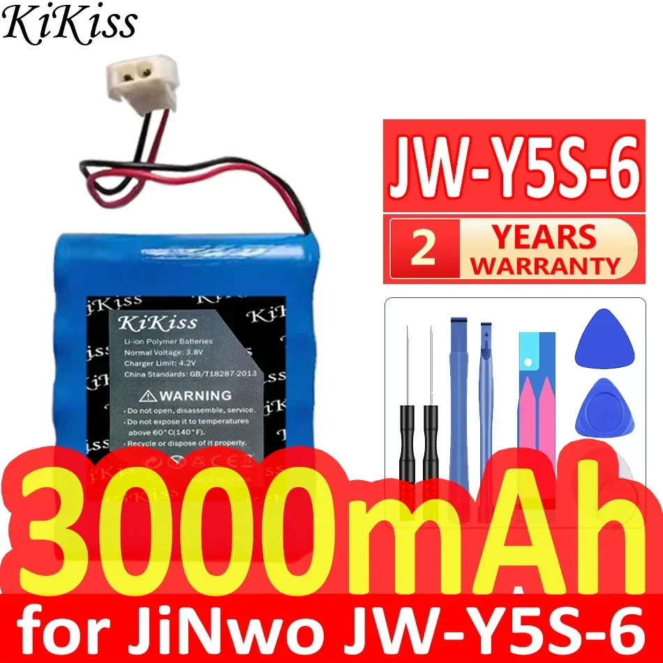 For Jinwo JW-Y5S-6 Foetus Ecg Monitor 3000mAh Environmentally Friendly Long Lasting Medical Device Battery
For Jinwo JW-Y5S-6 Foetus Ecg Monitor 3000mAh Environmentally Friendly Long Lasting Medical Device Battery