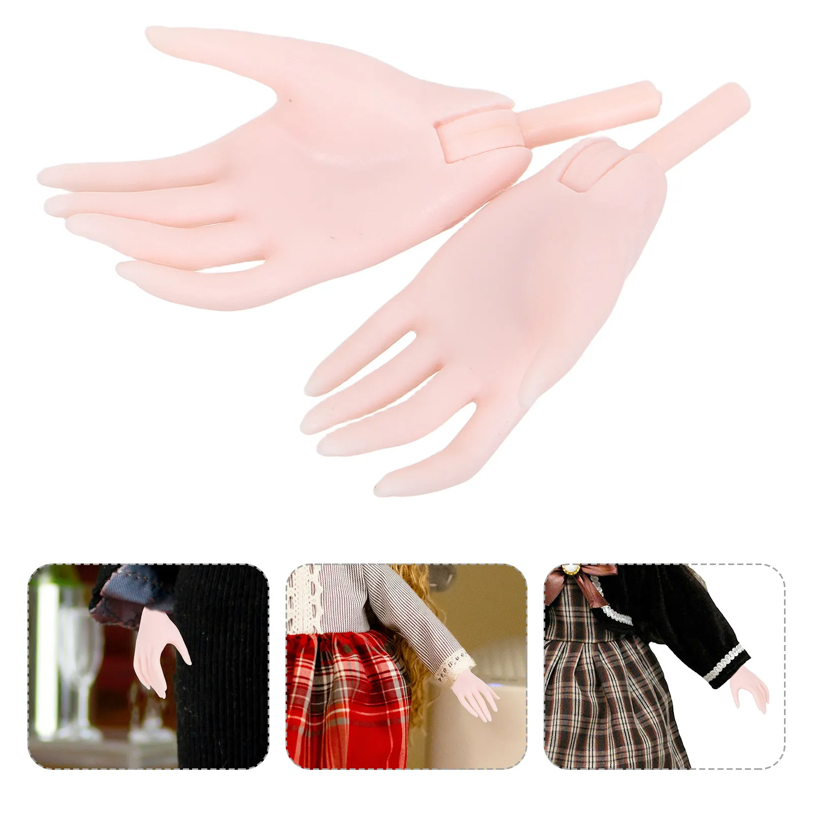1Pair Small Hands Replacement Parts Mini Realistic Hand for Making Lifelike Small Hand Joint Accessories Hands for
1Pair Small Hands Replacement Parts Mini Realistic Hand for Making Lifelike Small Hand Joint Accessories Hands for