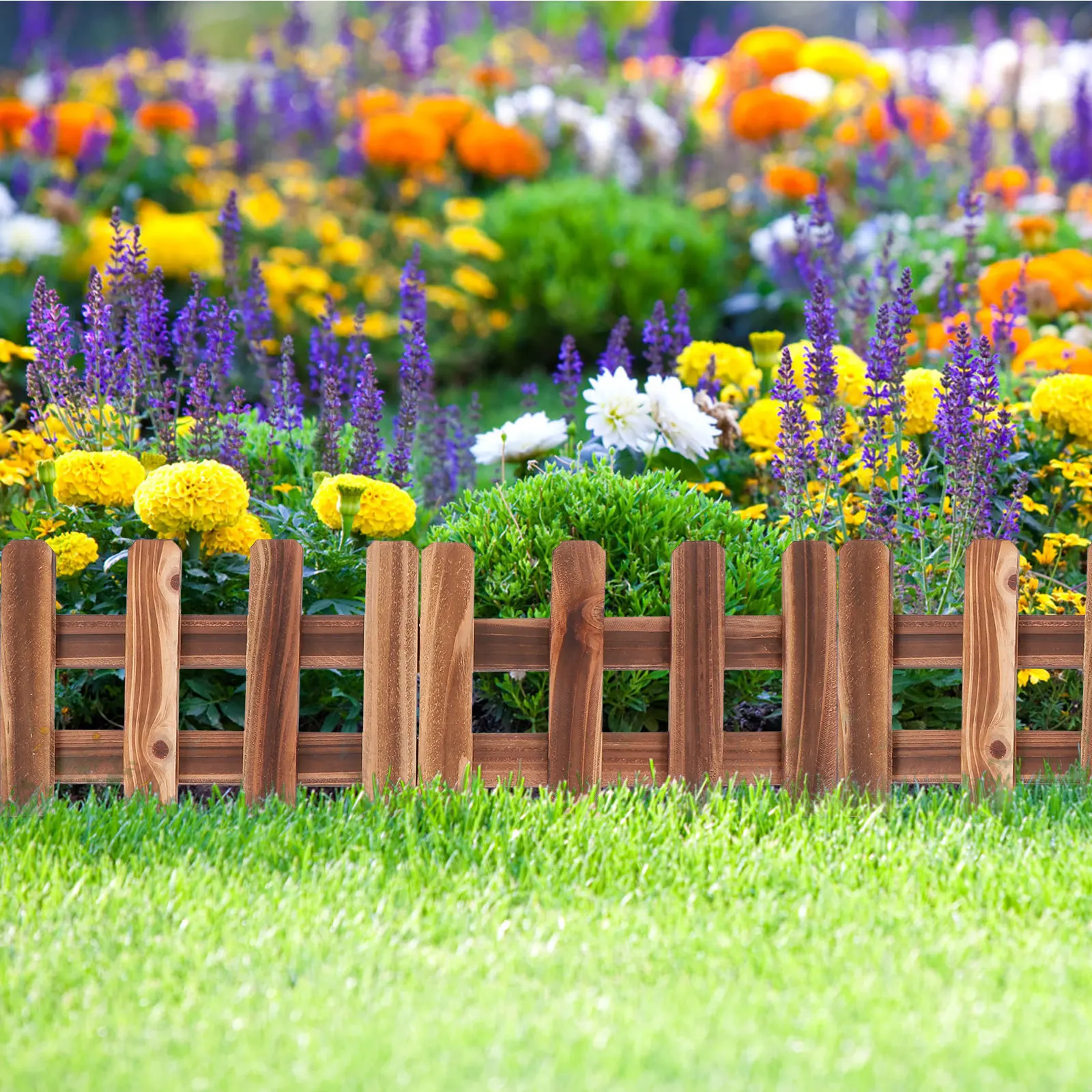 1Pcs Anti-Corrosive Wood Fence for Garden Decorative Yard Fences Carbonized Wood Fence for Flower Beds Balcony DIY Landscape
1Pcs Anti-Corrosive Wood Fence for Garden Decorative Yard Fences Carbonized Wood Fence for Flower Beds Balcony DIY Landscape