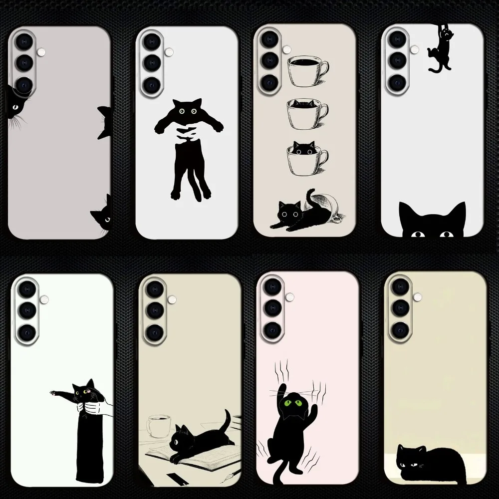 Kawaii Black cat Phone Case For Samsung Galaxy A73/A72/A71/A70/A53/A52/A51/Others Soft Black Shell
Kawaii Black cat Phone Case For Samsung Galaxy A73/A72/A71/A70/A53/A52/A51/Others Soft Black Shell